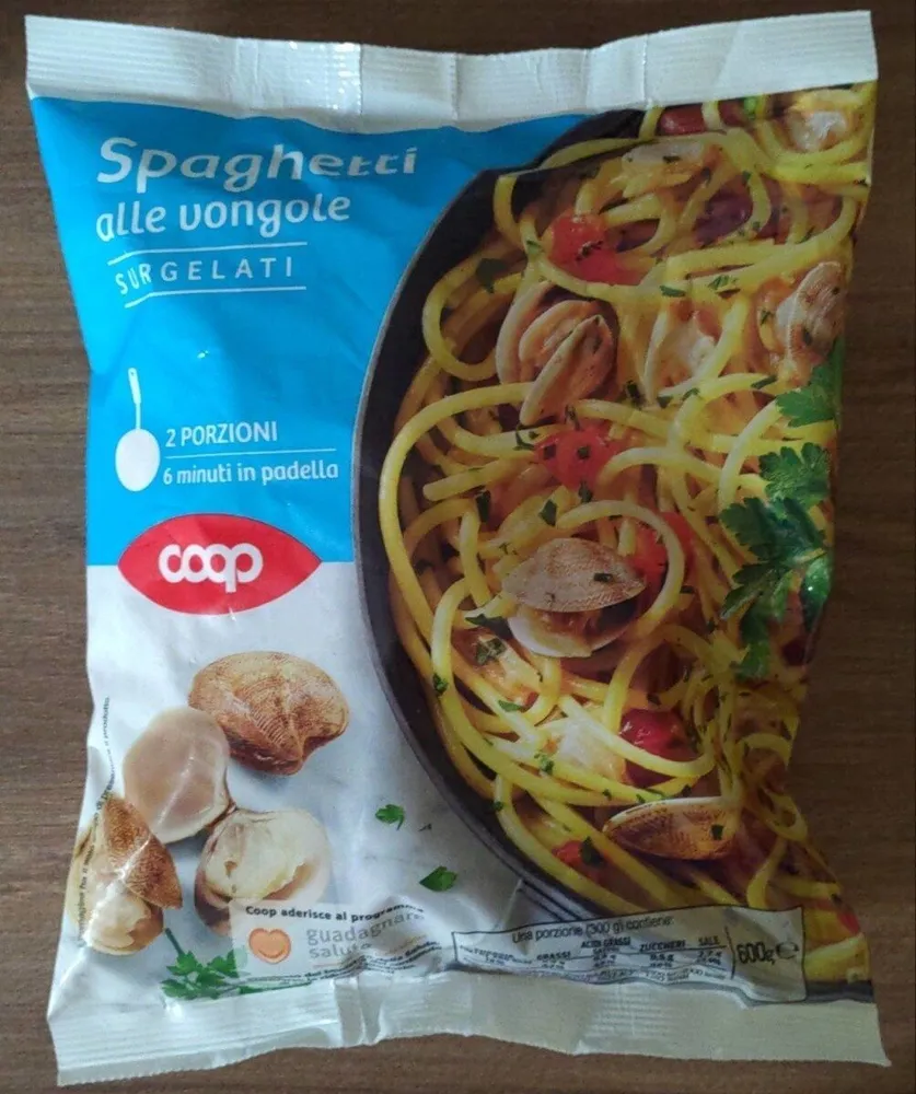 Spaghetti alle Vongole Surgelati