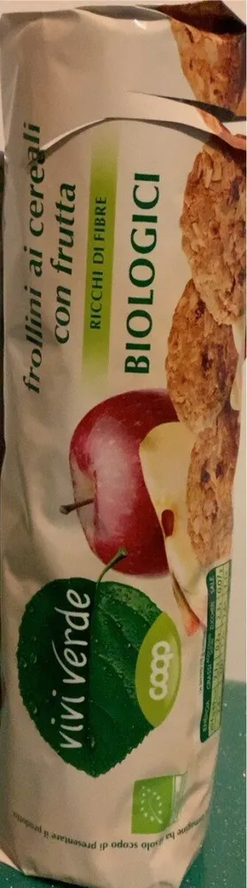 Frollini ai cereali con frutta