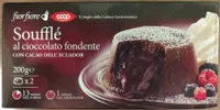Soufflé al cioccolato fondente