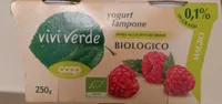 yogurt lampone biologico