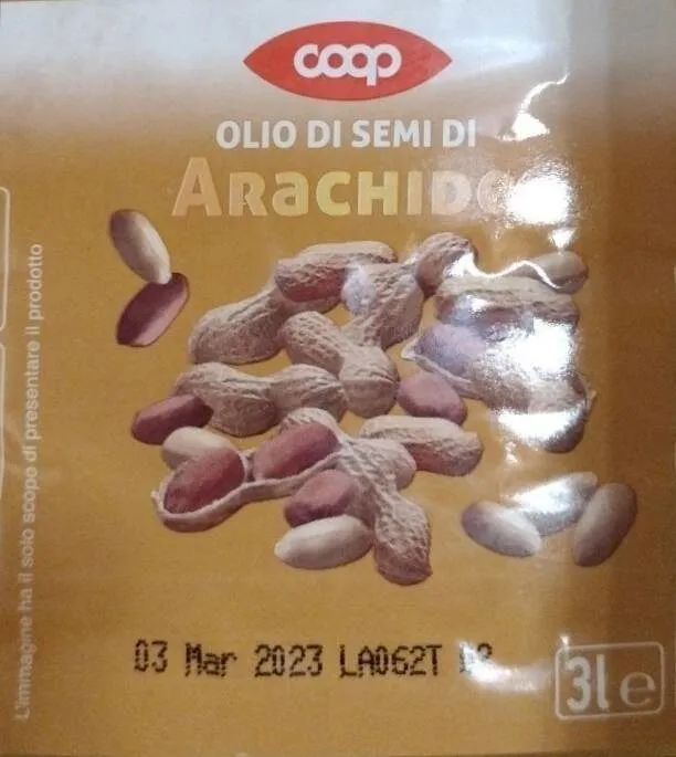 Olio di semi di arachide