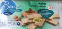 Wafers con crema alla nocciola