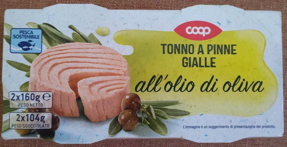 Tonno a Pinne Gialle all'Olio di Oliva 2x160g