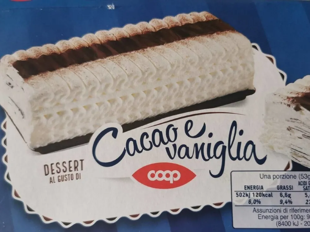 Dessert al gusto di Cacao e Vaniglia