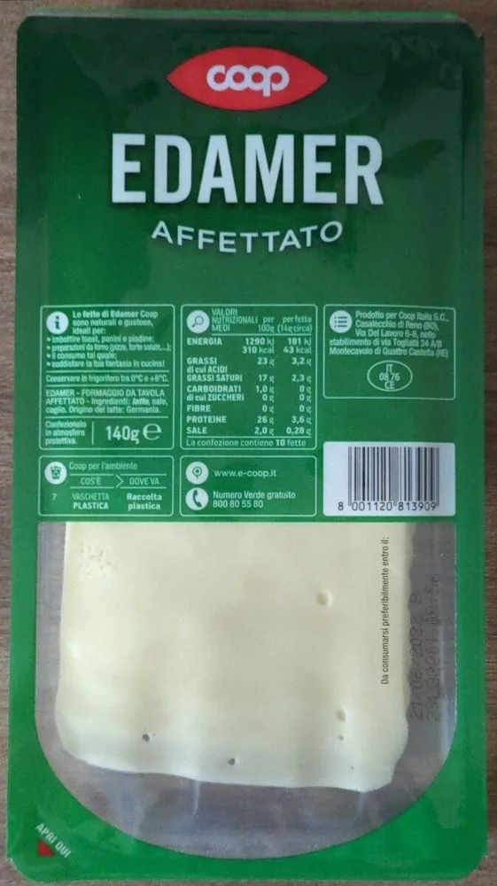 Edamer Affettato