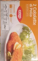 2 cotolette di pollo surgelate