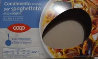 Condimento pronto per spaghettata allo scoglio