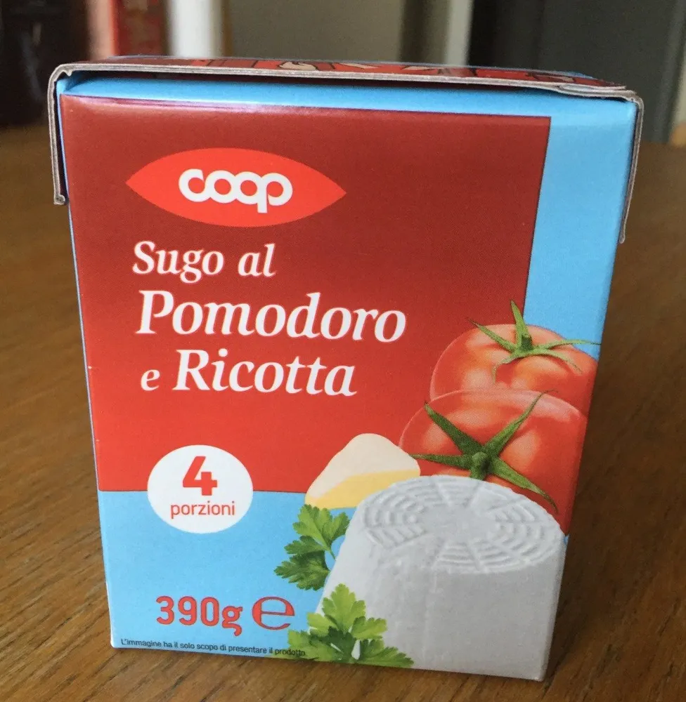 Sugo al Pomodoro e Ricotta