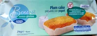 Bene sì Plum cake SENZA GLUTINE 6Pz