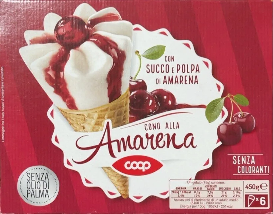 Cono alla amarena