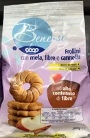 Frollini con mela, fibre e canella