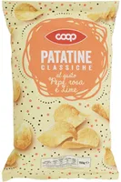 Patatine classiche al gusto Pepe rosa e Lime