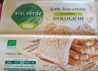 Fette biscottate al cereali biologiche