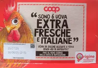 6 uova grandi extra fresche