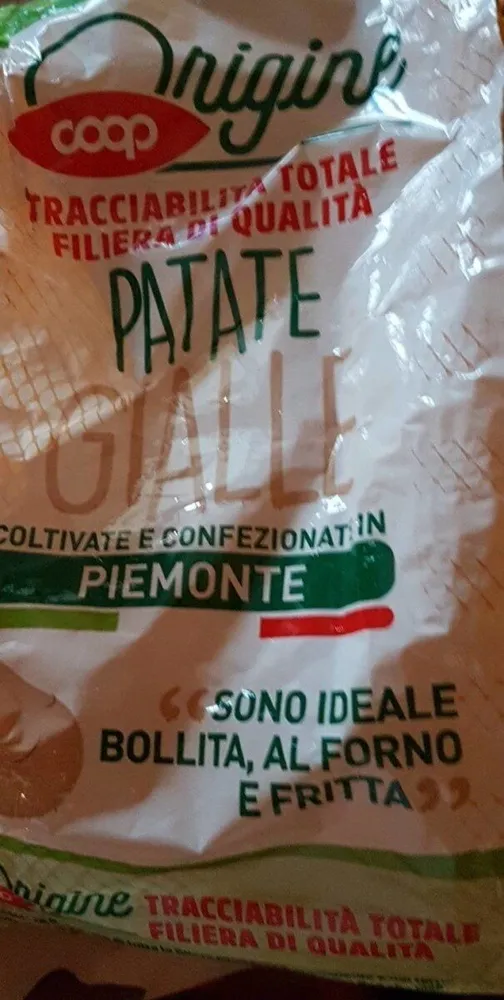 Patate gialle