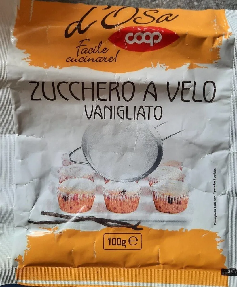 d'Osa-zucchero a velo vanigliato