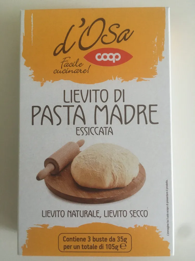 Lievito di pasta madre essiccata