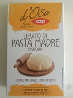 Lievito di pasta madre essiccata