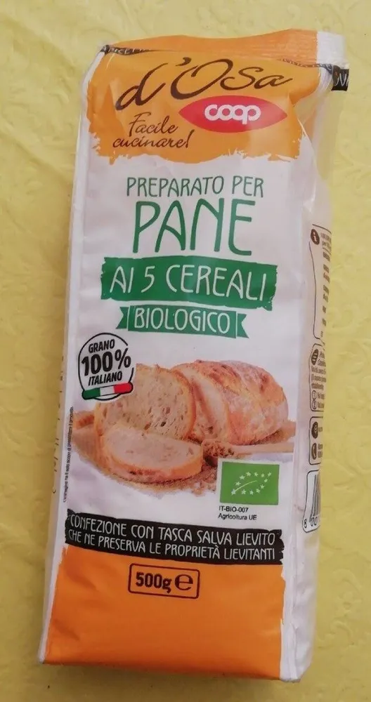 Preparato per pane