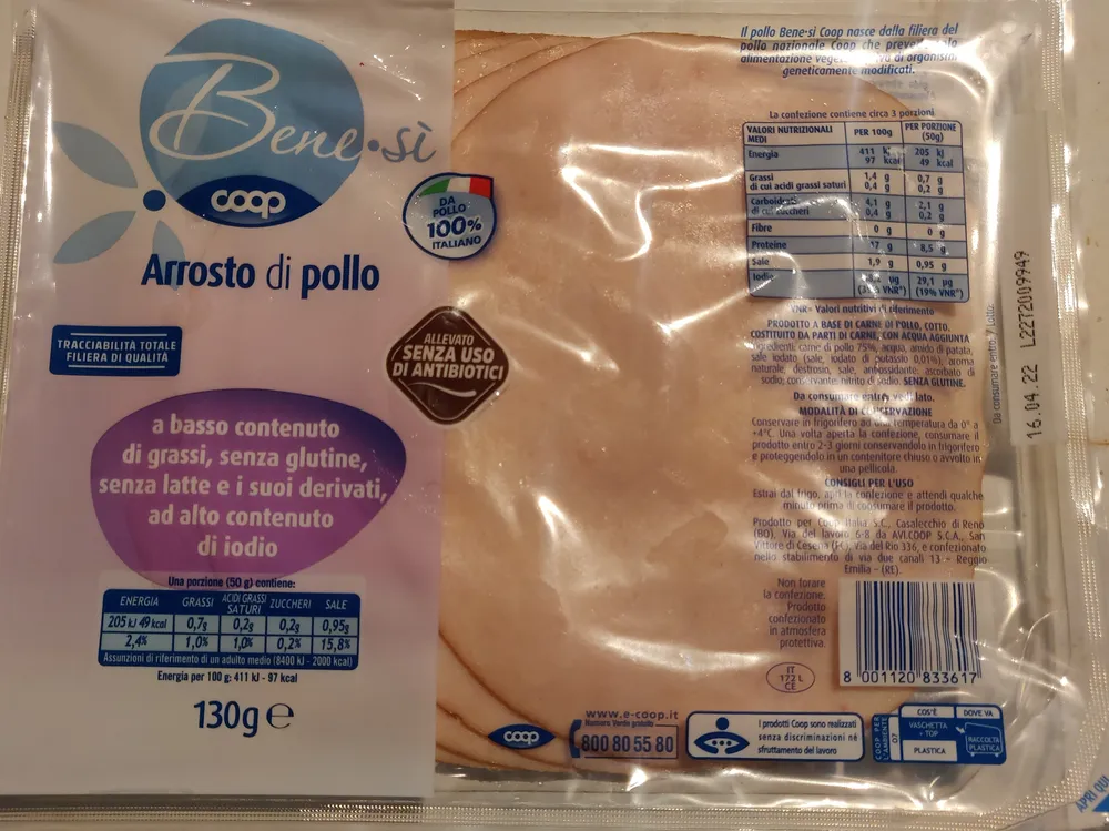 Arrosto di pollo