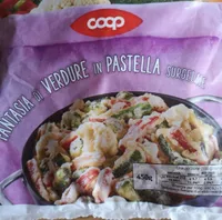 Fantasia di verdure in pastella surgelate