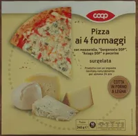 Pizza ai 4 Formaggi Surgelata