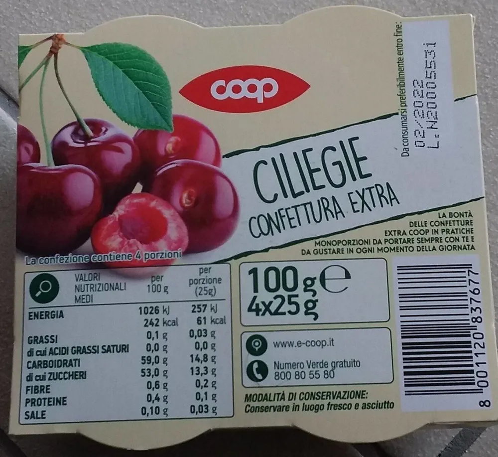 Ciliege Confettura Extra
