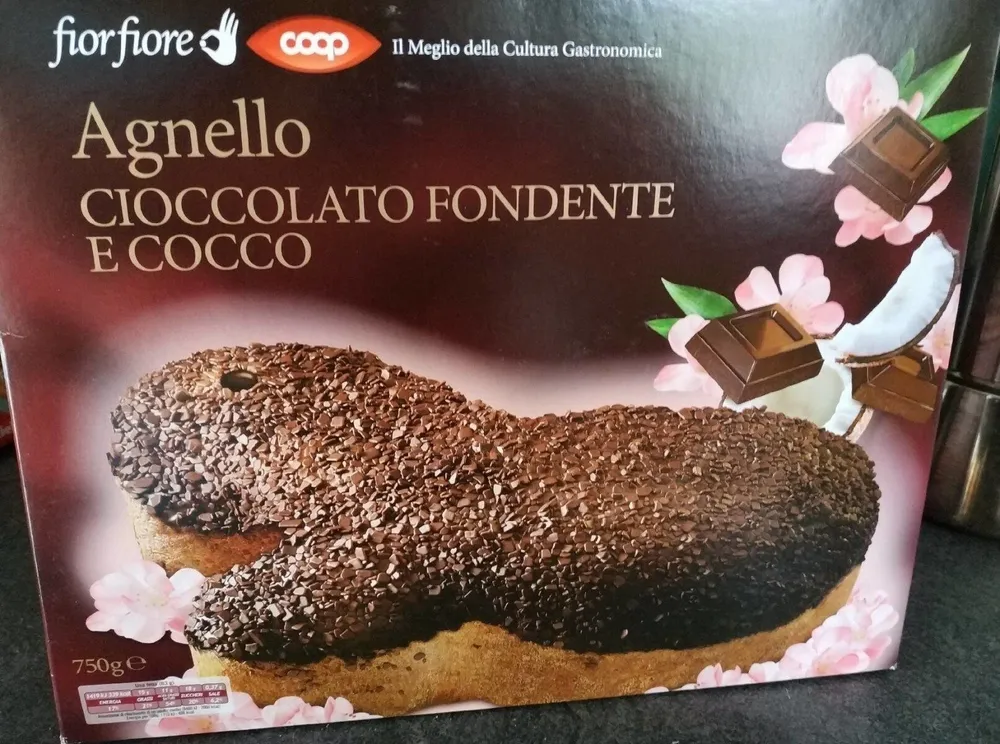 Agnello ciocollato e cocco