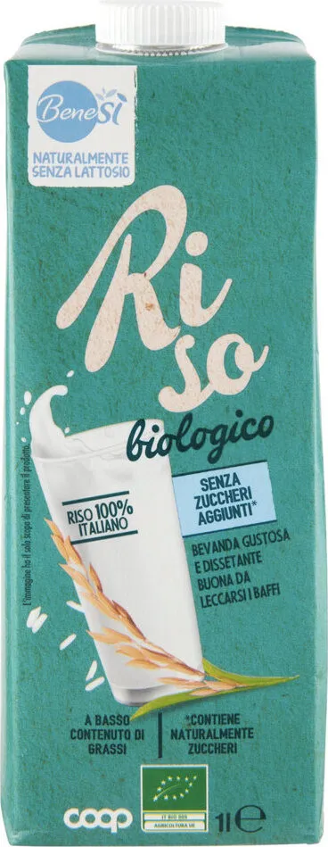 Bevanda biologica di riso