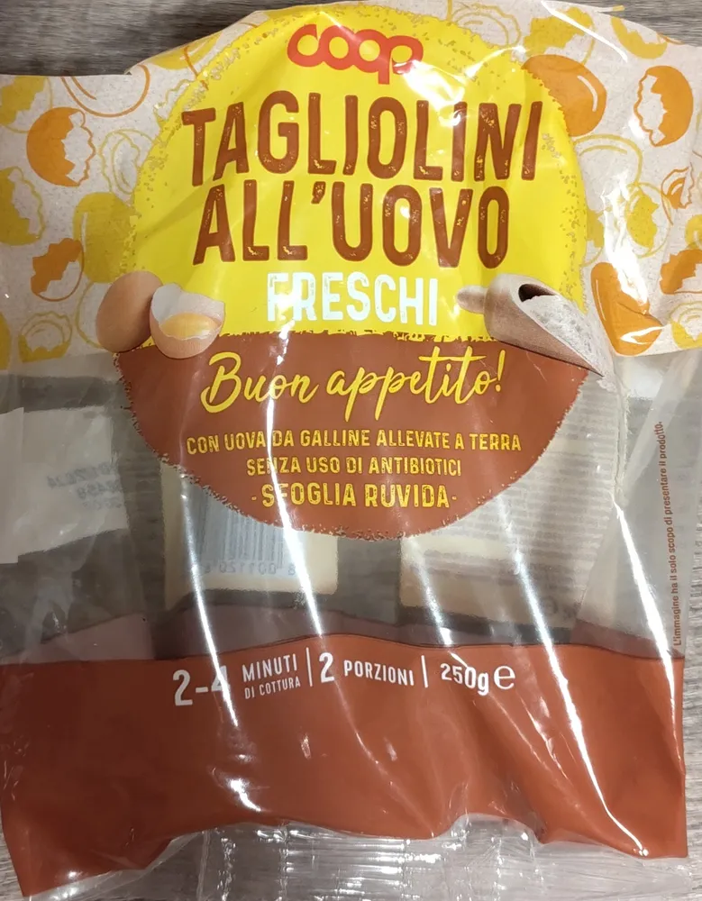 Tagliolini all'uovo