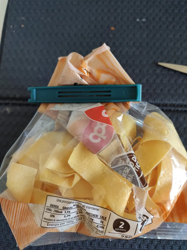 Pappardelle fresche all'uovo