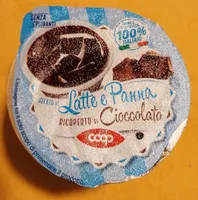 Gelato al latte e panna ricoperto di cioccolato