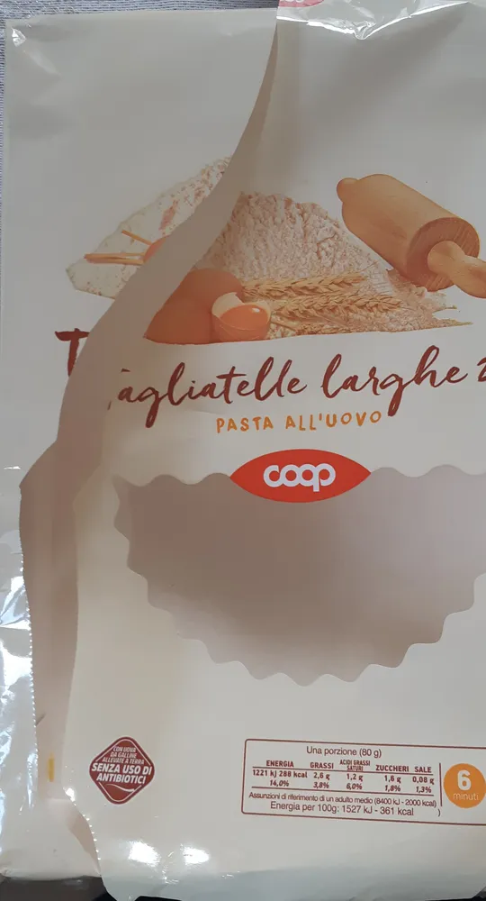 tagliatelle all'uovo