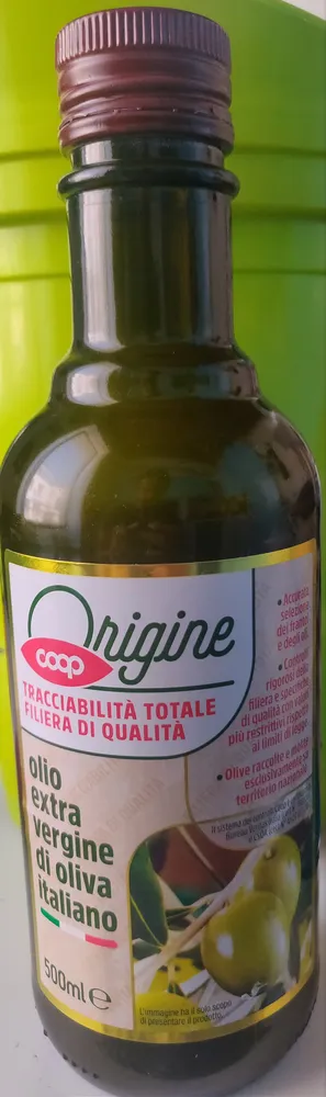 olio extravergine di oliva italiano