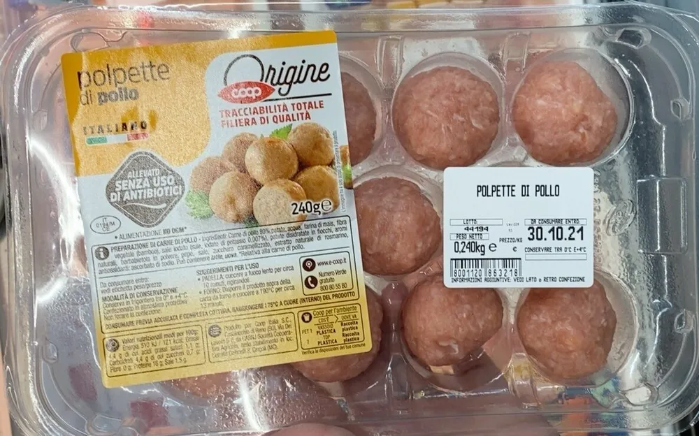 Polpette di pollo