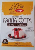Preparado per panna Cotta