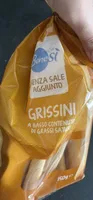 Grissini senza sale aggiunto