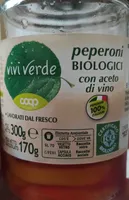 Peperoni biologici con aceto di vino