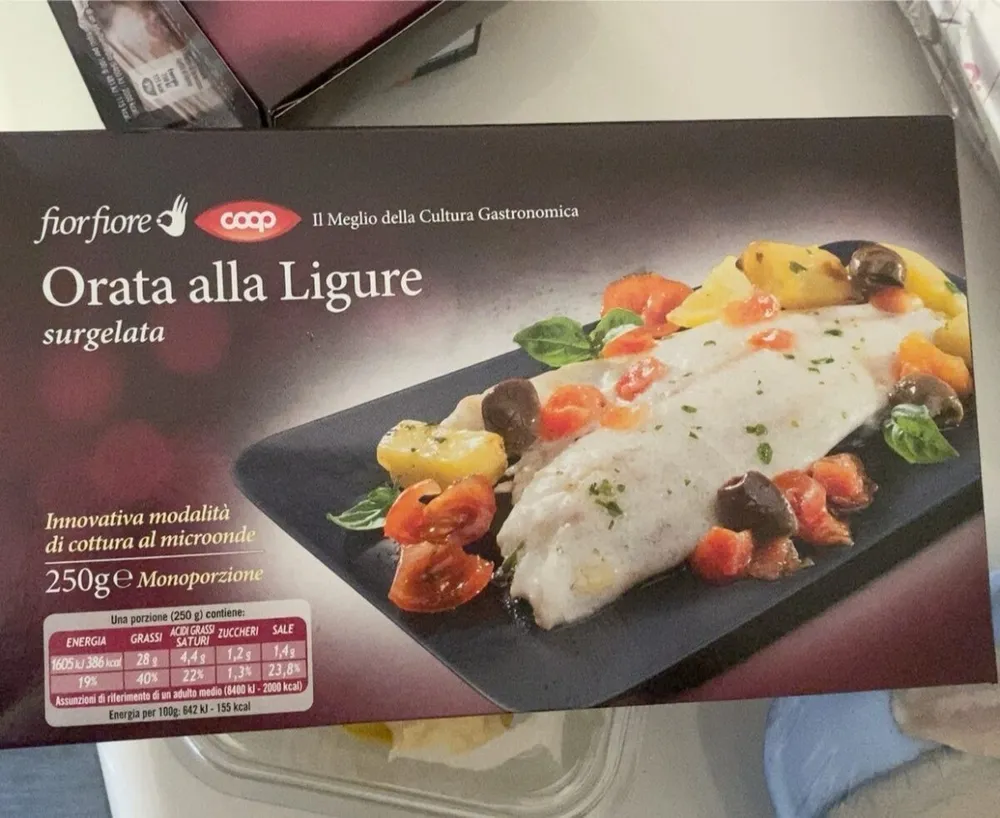 Orata alla ligure