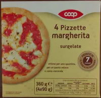 4 Pizzette Margherita
