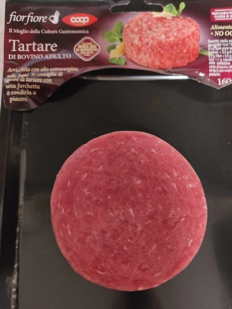 Tartare di bovino adulto