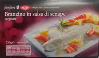 Branzino in salsa di senape