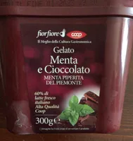 Gelato menta e cioccolato
