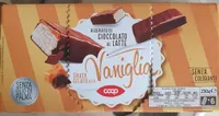 Snack gelato alla vaniglia