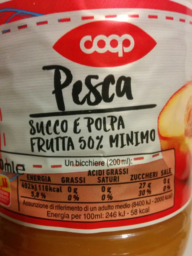 Succo di Pesca