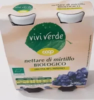 Nettare di mirtillo biologico