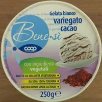 Gelato Bianco Variegato Cacao