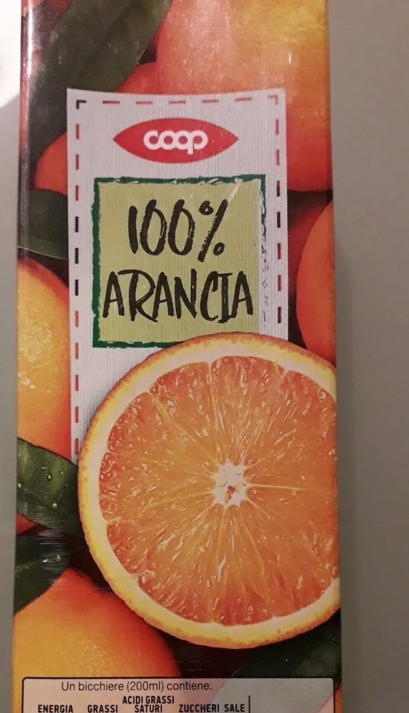 Succo d'arancia