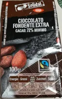 Cioccolato fondente extra Solidal