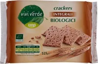 Crackers integrali biologici
